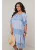 Curvy Lady Kleid in Hellblau