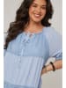 Curvy Lady Kleid in Hellblau
