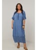 Curvy Lady Kleid in Blau