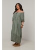 Curvy Lady Kleid in Khaki