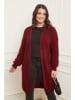 Curvy Lady Cardigan in Bordeaux