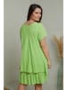 Curvy Lady Kleid in Limette