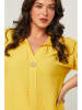 Curvy Lady Bluse in Gelb