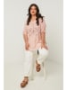 Curvy Lady Bluzka w kolorze jasnoróżowym
