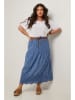 Curvy Lady Spódnica w kolorze niebieskim