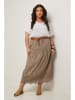 Curvy Lady Spódnica w kolorze jasnobrązowym