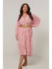 Curvy Lady Kleid in Rosa