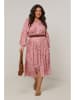 Curvy Lady Kleid in Rosa