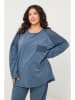 Curvy Lady Longsleeve in Blau