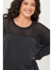 Curvy Lady Longsleeve in Schwarz