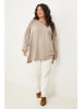 Curvy Lady Koszulka w kolorze beżowym
