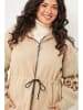 Curvy Lady Parka in Beige