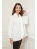 Curvy Lady Bluse in Weiß