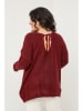 Curvy Lady Pullover in Bordeaux