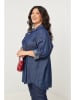 Curvy Lady Koszula dżinsowa w kolorze granatowym