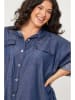 Curvy Lady Koszula dżinsowa w kolorze granatowym