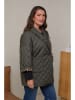 Curvy Lady Steppjacke in Khaki