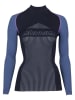 NORDICA Thermounterhemd in Schwarz/ Blau