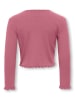 KIDS ONLY Longsleeve "Tella Life" in Rosa