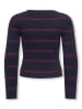 KIDS ONLY Pullover "Ibi" in Dunkelblau/ Lila