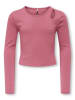 KIDS ONLY Longsleeve "Trinny" lichtroze