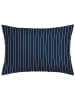 maison héritage PARIS Satynowe poszewki (2 szt.) "Rayures" w kolorze granatowym na poduszki