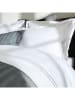 maison héritage PARIS Komplet pościeli satynowej "Paris" w kolorze biało-szarym