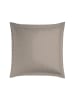maison héritage PARIS 2er-Set: Satin-Kissenbezüge "Paris" in Taupe