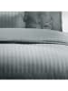 maison héritage PARIS Komplet pościeli satynowej w kolorze szarym
