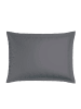 maison héritage PARIS Satynowe poszewki (2 szt.) "Dobby" w kolorze ciemnoszarym na poduszkę