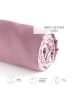 maison héritage PARIS Satin-Spannbettlaken in Pink