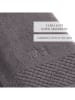maison héritage PARIS 2-delige set: badhanddoeken donkergrijs
