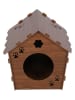 Scandinavia Concept Katzenhaus in Dunkelbraun - (B)40 x (H)38 x (T)43 cm