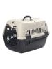 Paws&Whiskers Tiertransportbox in Schwarz/ Grau - (B)68,5 x (H)56,5 x (T)40 cm