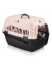 Paws&Whiskers Tiertransportbox in Schwarz/ Rosa - (B)68,5 x (H)56,5 x (T)40 cm
