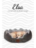 Paws&Whiskers Tierbett "Elsa" in Anthrazit