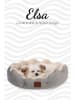 Paws&Whiskers Tierbett "Elsa" in Grau