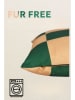 Paws&Whiskers Dierenbed "Fur Free" groen/beige