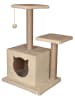 Paws&Whiskers Kratzbaum "Lotti" in Beige - (B)45 x (H)72 x (T)35 cm