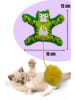 Paws&Whiskers Kattenspeelgoed groen - (L)12 x (B)16 cm