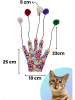 Paws&Whiskers Katzenspielzeug in Bunt - (L)25 x (B)10 cm