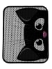 Paws&Whiskers Katzenstreumatte in Schwarz - (L)45 x (B)60 cm