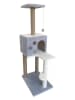 Paws&Whiskers Kratzbaum "Orion" in Grau - (B)35 x (H)115 x (T)50 cm