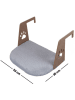 Paws&Whiskers Katzenbett ''Riana'' in Hellgrau - (L)52 x (B)35 cm