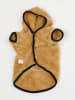 Paws&Whiskers Hundehoodie in Hellbraun