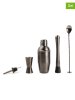 Salt and Pepper 7tlg. Coctail-Set in Schwarz