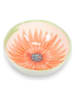 Salt and Pepper Schale "Fleur in Orange/ Grün - Ø 23 cm