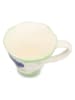 Salt and Pepper 4-delige set: koffiekoppen "Fleur" groen/blauw - 250 ml