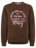 Zwillingsherz Bluza "Wild Side" w kolorze brązowym