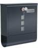 Songmics Briefkasten in Anthrazit - (B)30,5 x (H)33,3 x (T)9,5 cm
